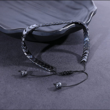 Hematite Arrows Bracelet - Unisex Energy Stone