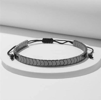 Hematite Arrows Bracelet - Unisex Energy Stone